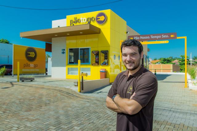 O empresário Alexandre Assing já associou a Pão to Go à ACIFI e comemora a aceitação do público: “O conceito é novo e quem conhece já adere ao nosso sistema”